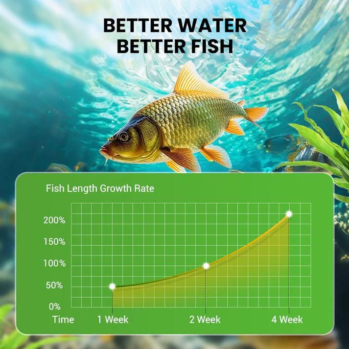 AquaPure™ Turbid Water Purifier Powder - Clears Water & Keeps Fish Healthy