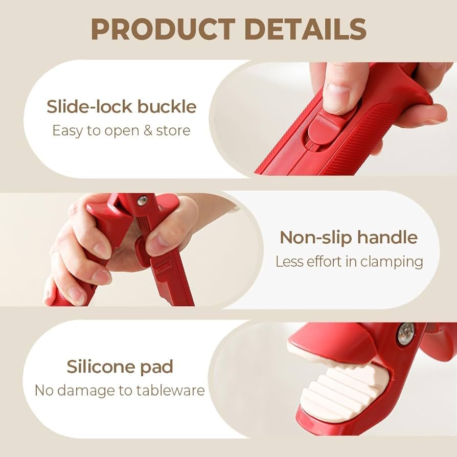 2-in-1 Anti-Scalding Plate Gripper